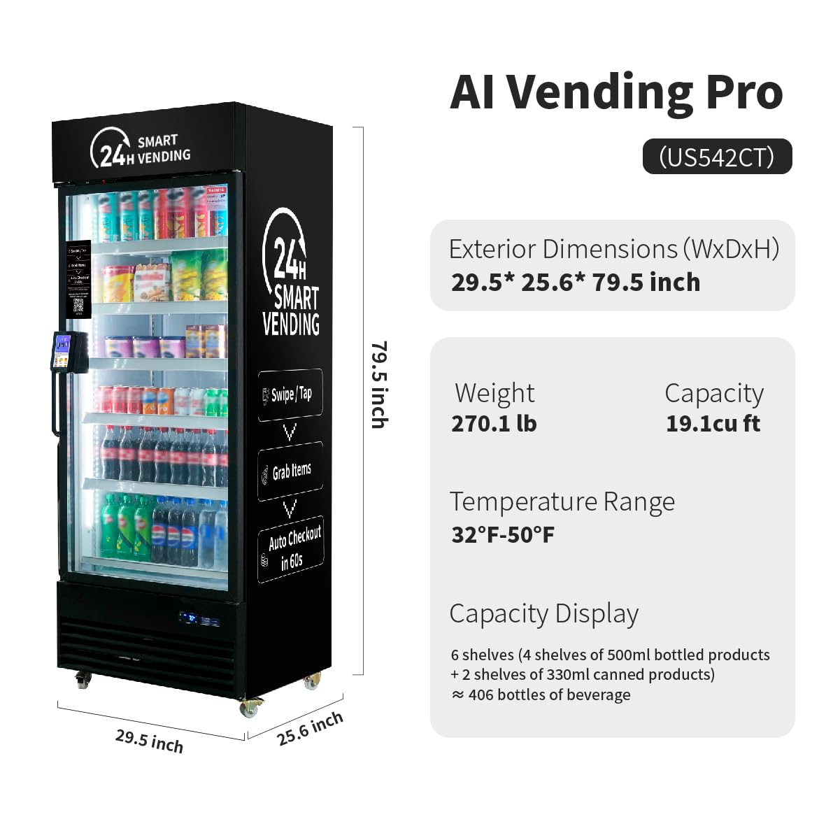 AI Vending Pro machine for medium-sized locations